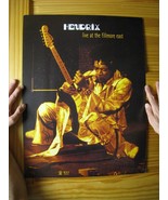 Jimi Hendrix Live Concert Poster At The Fillmore East Numbered JIMMY-
sh... - $222.76