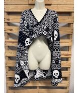 Torrid Christmas Skeleton Snowflake Open Sweater Woman&#39;s Size 1 KG JD - €17,17 EUR