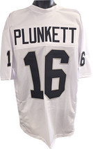 Jim Plunkett unsigned White TB Custom Stitched Pro Style Football Jersey L - £35.46 GBP