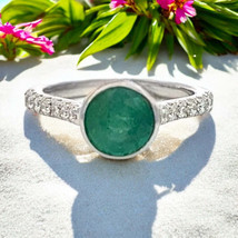 Authenticity Guarantee

Natural Emerald Diamond Ring Size 6.5 14k WG 1.93 TCW... - £1,194.70 GBP