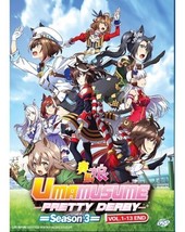 Uma Musume:Pretty Derby Season 3 (1-13 End) Eng sub All region SHIP FROM USA - $18.37