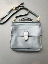 COACH Leather Willis Turnlock Flap Crossbody Purse Bag #9927 - £136.36 GBP