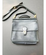 COACH Leather Willis Turnlock Flap Crossbody Purse Bag #9927 - $170.99