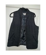 Jones New York Women’s Black Vest Size Medium - $367.66 MXN