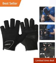 Versatile Training Gloves for Gym, Yoga &amp; Cycling - Full Palm Protect, L... - $16.78