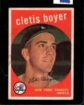 1959 TOPPS #251 CLETE BOYER VG YANKEES NICELY CENTERED *NY13224 - $10.77