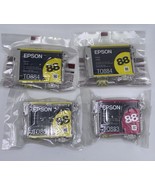 T0883 T0884 Ink Cartridge for Epson Stylus CX7450 CX7400 CX4450 4pk - $12.86