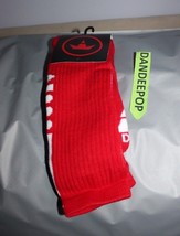 Red Lion Legend 2.0 Crew Socks #8023 Red Color Size 10-13 Sports Ladies Men's  - £7.90 GBP