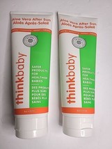 (2)THINK Thinkbaby Aloe Vera After Sun Lotion Safe For Baby 8 oz - £14.20 GBP