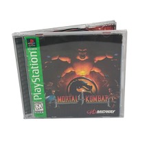 Mortal Kombat 4 (PS1 Playstation 1, 1997) Complete w/ GH Manual and Black Tray - $31.95