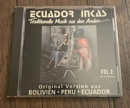 Traditionelle Musik aus den Anden Vol. 2 by Ecuador Inkas (CD, 1990s) RP... - £19.83 GBP