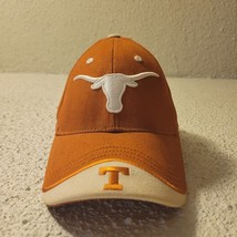 Texas Longhorns Hat Cap Snap Back Orange Adjustable NCAA Football Mens - £15.16 GBP