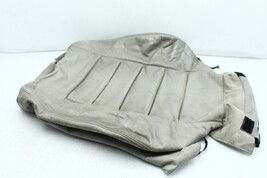 2000 AUDI A4 B5 FRONT DRIVER LEFT UPPER SEAT COVER OEM LEATHER GRAY H1494 image 10