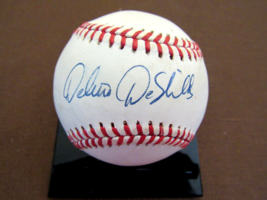 Delino Deshields Expos Dodgers Reds Signed Auto Vintage Onl Baseball Jsa - £70.05 GBP