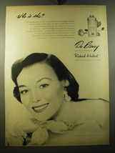 1950 Richard Hudnut Du Barry Beauty Preparations Advertisement - £14.50 GBP