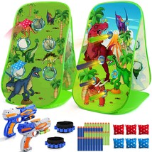 Dinosaur Outdoor Toys For Kids 3 4 5 8, Nerf Guns Toddler Outdoor Toy For Boys,  - £66.83 GBP