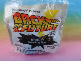 Vintage 1991 McDonald&#39;s Back to the Future Einstein&#39;s Traveling Train new sealed - £2.00 GBP
