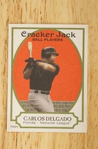 2005 Topps Baseball Card Cracker Jack Mini #55 Carlos Delgado Florida - £1.57 GBP