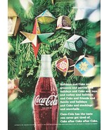 Vintage 1967 Coca-Cola Coke Christmas Tree Full Page Color Ad 1221 - £5.21 GBP
