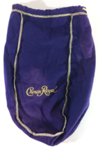 CROWN ROYAL BAG 1.75 L PURPLE X LARGE Size 13&quot; X 9&quot; Quilt Craft Collect - €9,89 EUR