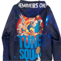 NWOT Members Only Space Jam Looney Tunes Tune Squad Hooded Jacket Sz Medium - £176.28 GBP