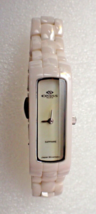 ONISS PARIS ON8045-L Quartz Sapphire Ceramic Rectangular Women&#39;s Wristwatch - $36.14