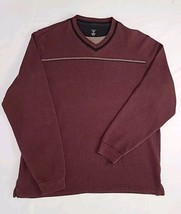 Van Heusen Studio Mens Size Medium Long Sleeve Pull Over Sweatshirt - $11.76