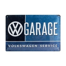 Nostalgic Art 22239 Volkswagen VW Garage Metal Poster Tin Plate Sign 20 x 30 CM  - £30.02 GBP
