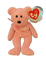 Ty Beanie Babies Baby Girl Bear - Pink Plush, 2002 - $12.86