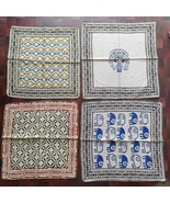Set of 4 Cotton bandana, a pack of bandana for her birthday  - $21.00