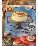 New Disney Toy Story Cake Stand Kit Kids Party Cakes Holder Plate Square... - $12.19