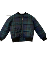 Old Navy Boys Water Resistant Plaid Bomber Jacket Size Sm (6-7) NWT - €16,41 EUR