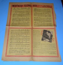 Glenn Miller Newspaper Sheet Music Vintage 1941 Dear Arabella Katzenjamm... - $24.99