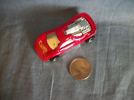 Vintage 1990 Hot Wheels Mattel Red Race Car Made in Malaysia - $1.52