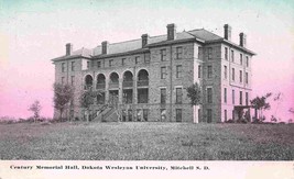 Century Memorial Hall Dakota Wesleyan University Mitchell South Dakota postcard - £5.51 GBP