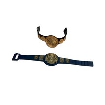 Mattel WWE Lot Of 2 Belts Tag Team Champion Belt Action Figure Accessory - $24.75