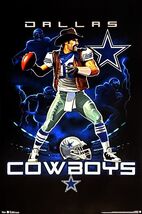36 Dallas Cowboys Metal Sign 12x8in NFL Football Wall Decor - $48.54 CAD