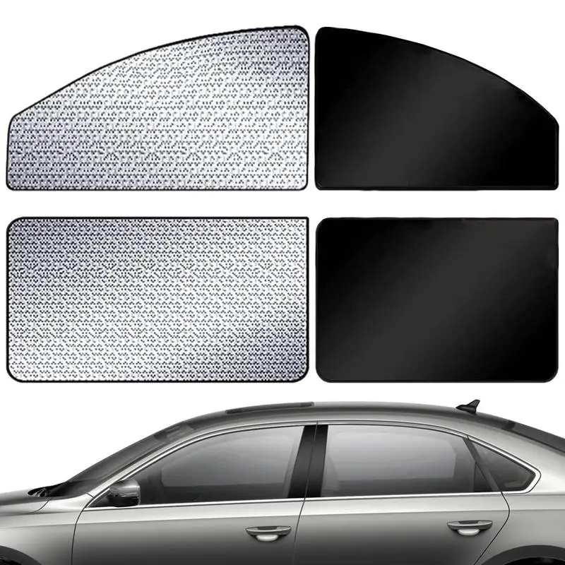 Car Shades For Side Windows 4PCS Front Rear Side Window  UV Protection Auto Rear - $91.15