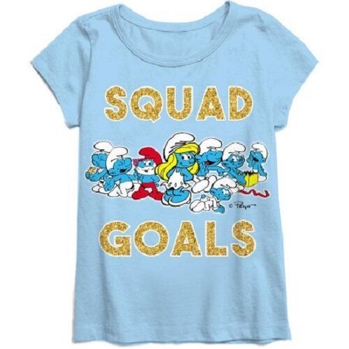 The Smurfs Girl Short Sleeve girls t-shirt NWT Size XS 4-5 - $8.24