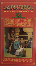 The First Christmas Superbook Video Bible-VHS-Animated Birth Of Jesus God-SHIP24 - £46.46 GBP