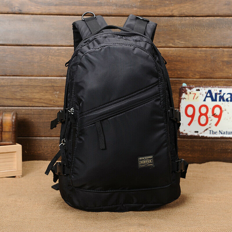 PORTER Backpack Yoshida Bag Waterproof Outdoor Travel Nylon HEAD Daypack Pocket - £47.41 GBP