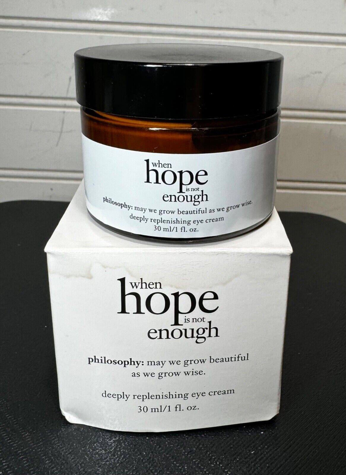 Philosophy When Hope Is Not Enough Deeply Replenishing Eye Cream 1 fl oz (lot b) - $24.00