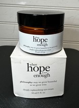 Philosophy When Hope Is Not Enough Deeply Replenishing Eye Cream 1 fl oz... - $24.00