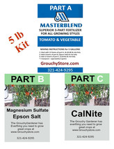 Masterblend Tomato Vegetable, Herb, Professional Fertilizer Kit 5lbs SHIPS FREE - $29.65