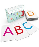 Magnetic Big Alphabet Abc Flash Cards - 26 Sturdy Uppercase Large Letter... - £29.53 GBP
