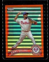 2011 Topps Chrome Holo Baseball Card #117 Jimmy Rollins Philadelphia Phillies - £7.72 GBP