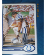 1991 Upper Deck Duane Bickett Football Cards #177 - $47.80 MXN