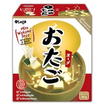 Otago Miso Soup Packets With Tofu And Seaweed Instant Japanese Soup Soy Paste - £18.04 GBP