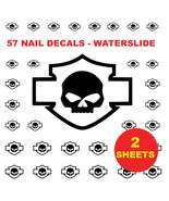 Harley Davidson Nail Stickers - $14.95