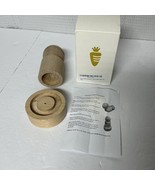 Wooden Pot Maker  Makes Plant Pots From Newspaper Never Used - $282.64 MXN